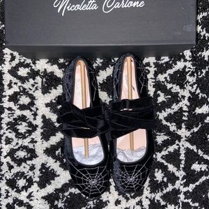 Nicoletta Carlone Irene spiderweb flats.